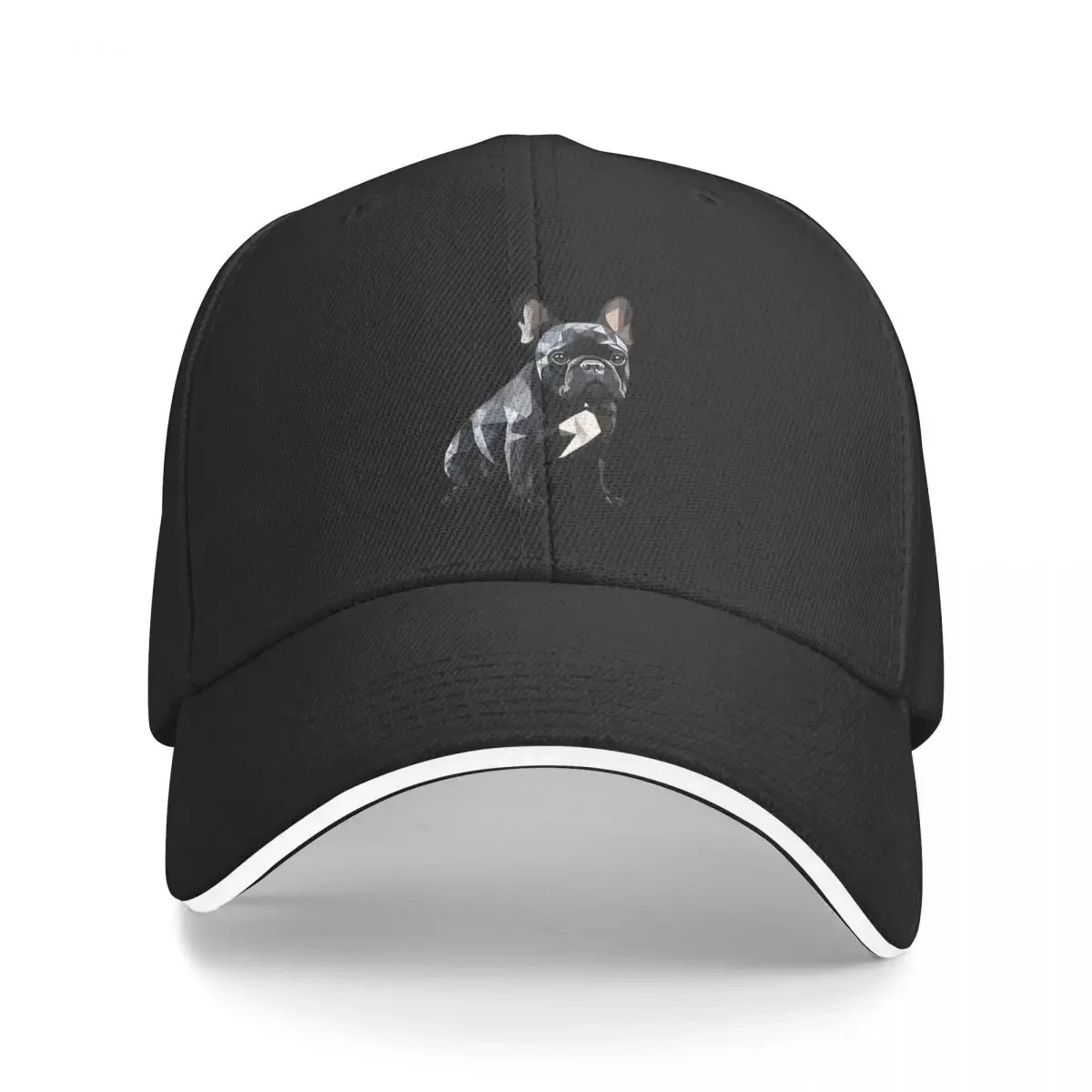Berretti Da Baseball Low Poly 3D Bulldog Francese Snapback Cappelli Da Baseball Moda Traspirante Casual Outdoor Per Uomo E Donna