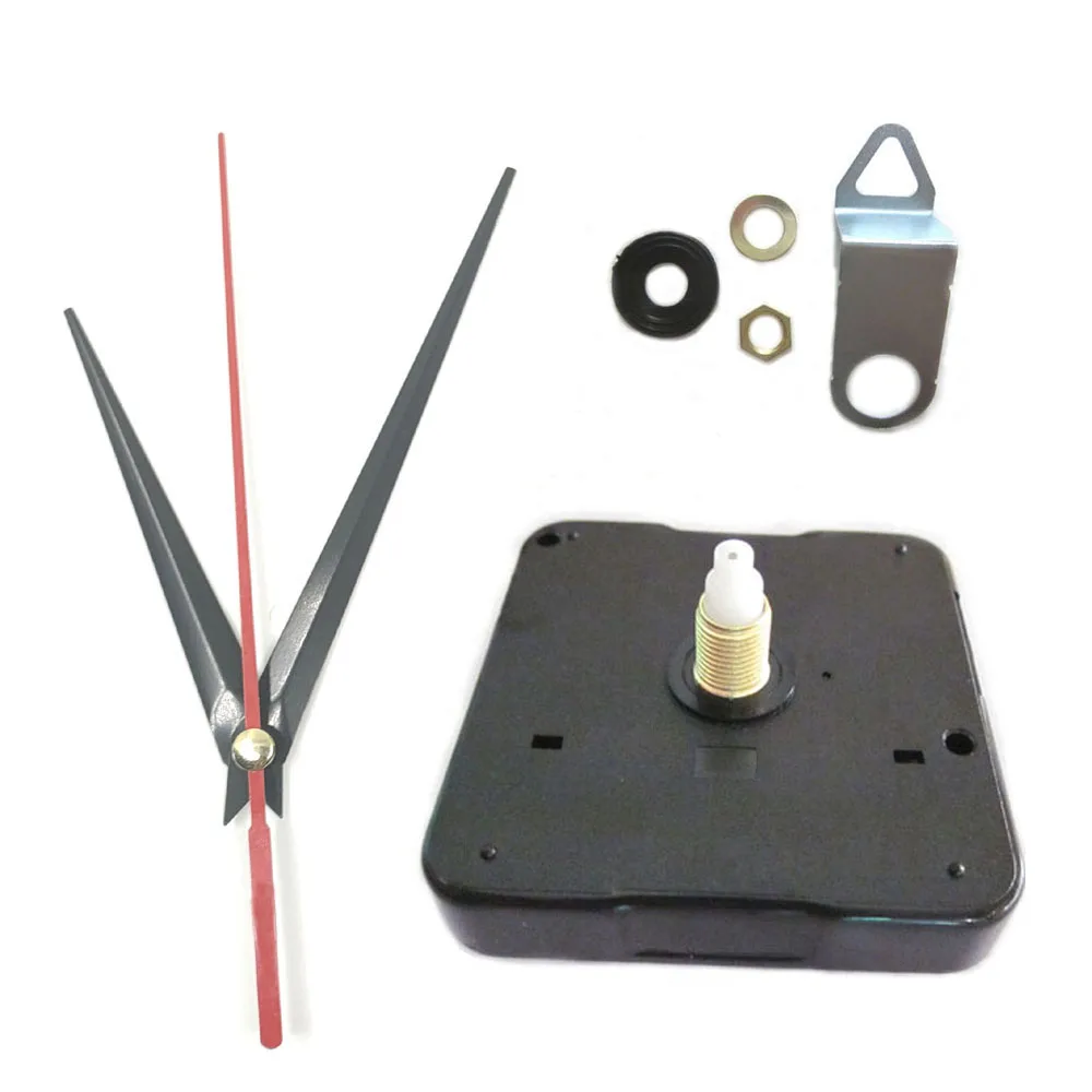 

2 set Mute Quartz Clock Movement Kit Spindle Mechanism shaft 16.5mm DIY Clock parts FREE SHIPPING