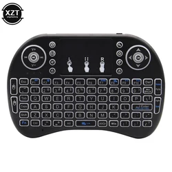 Mini Wireless Keyboard with Backlit & Touchpad Remote Control (English With Backlit)