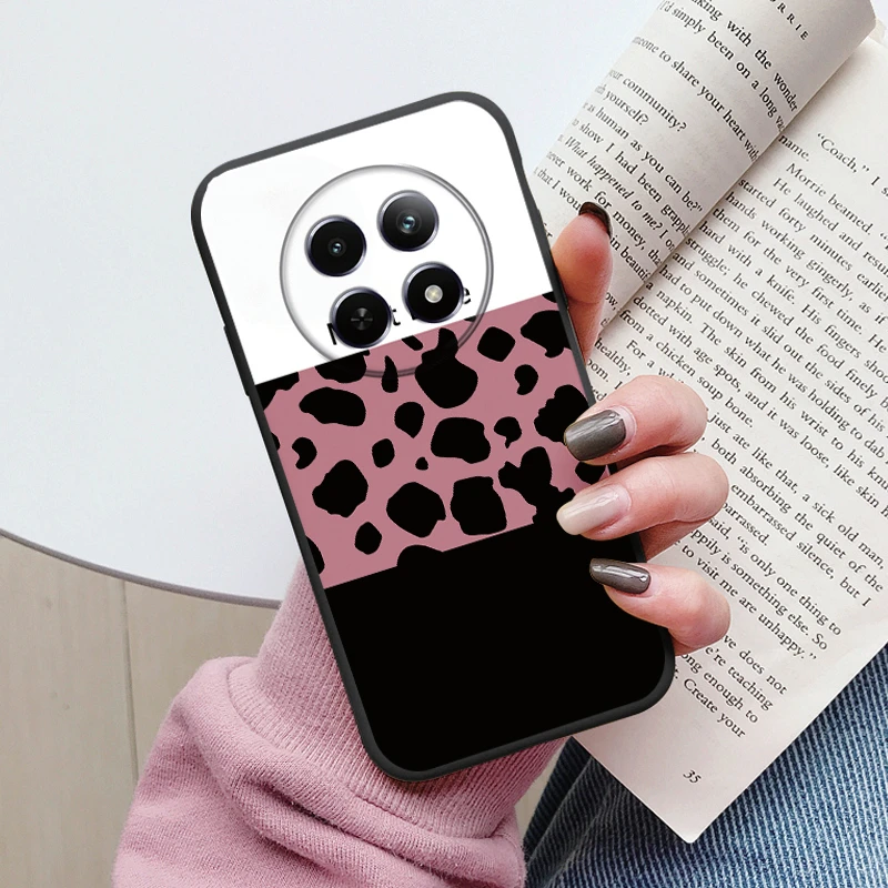 Cute Heart Flower Soft Silicone Matte Protective Back Cover s - Cartoon Design