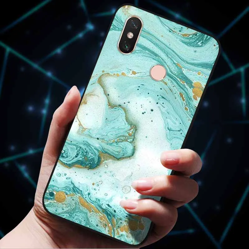 Premium Marble Soft TPU Silicone Shockproof Phone Case