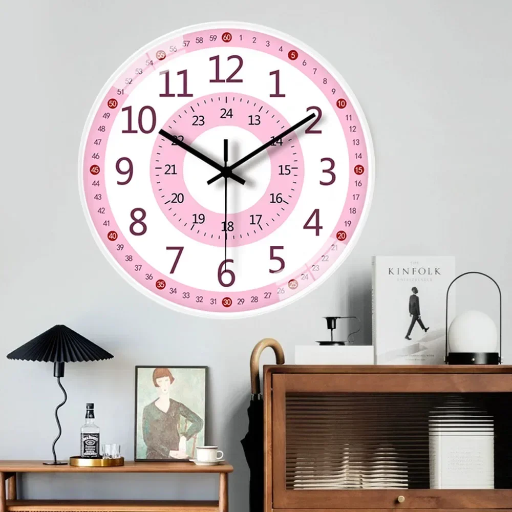 Reloj de pared Digital bonito a la moda, reloj de pared con