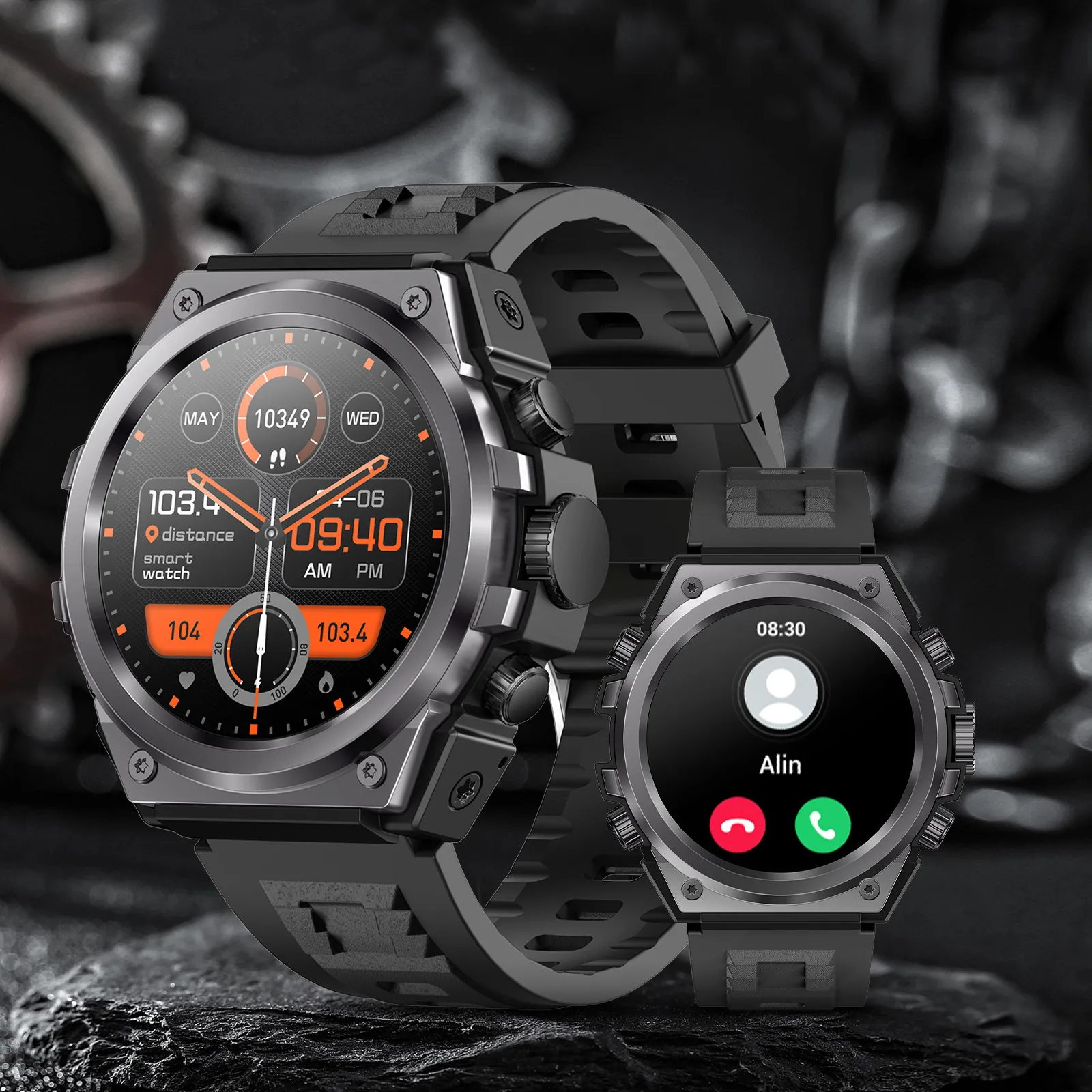 LIFEBEEY10146InchHDSmartSportWatchTouchFullScreenBluetooth5