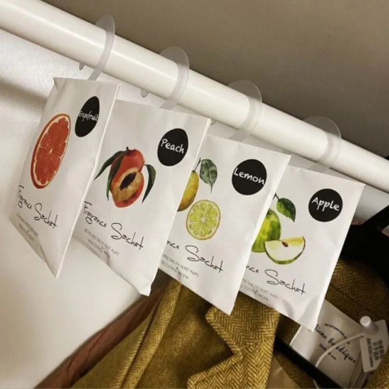 Natural Aromatherapy Bag Hanging Fragrant Sachet Wardrobe Closet Car Fragrance Air Freshening Home Supplies 8 Taste