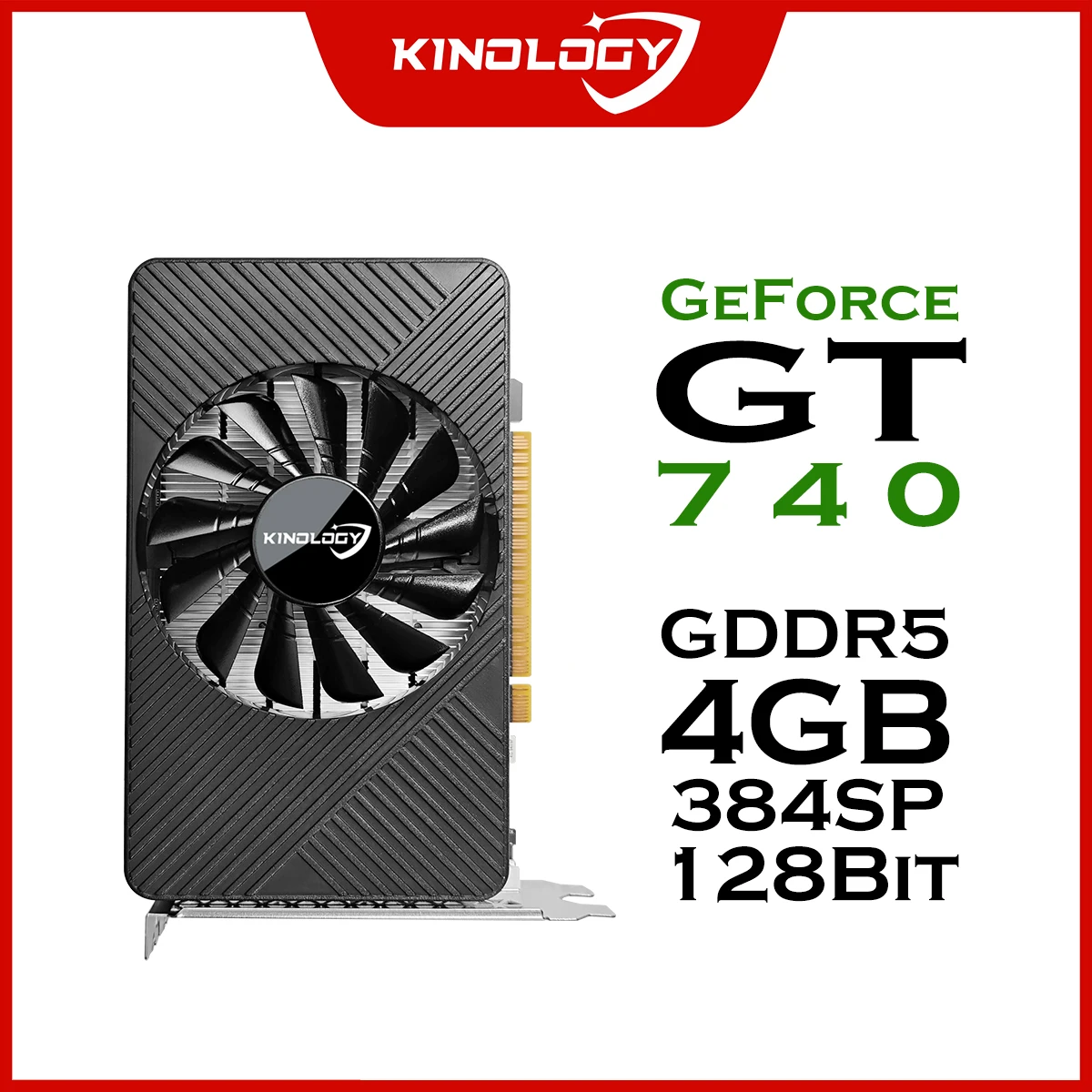 Kinology NVIDIA GT 740 4GB Brand New Graphics Card GDDR5 GPU Video