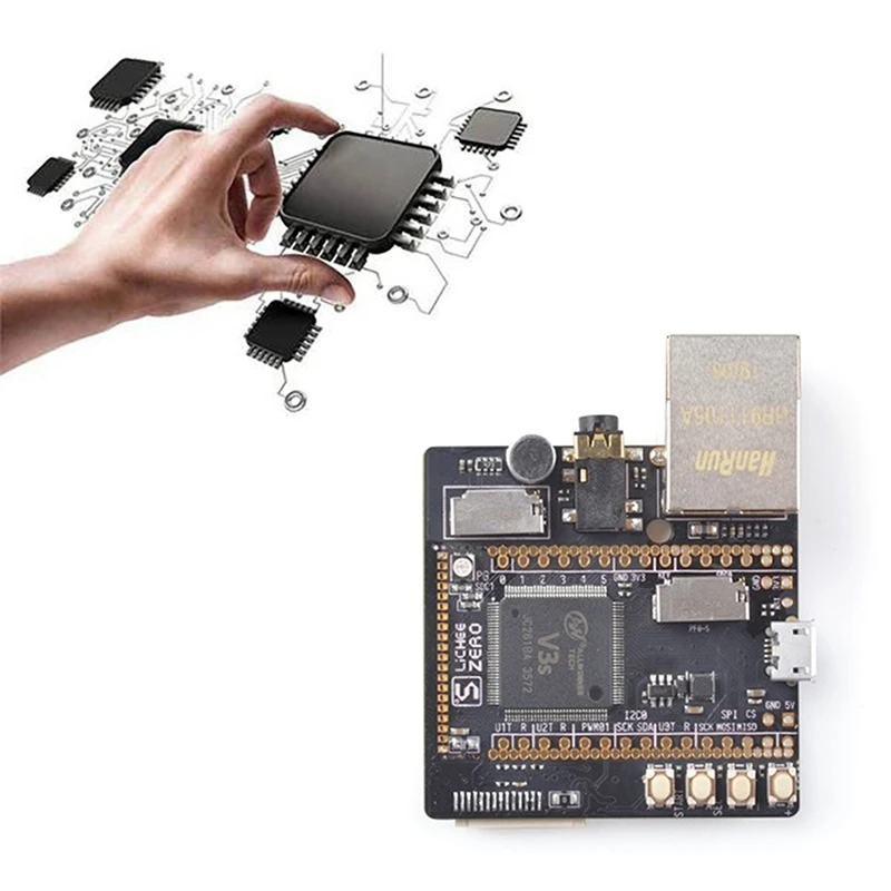 For Sipeed Lichee Zero Dock +Wifi+Bluetooth Module Expansion Board V3S Development Board For Linux Start Programming