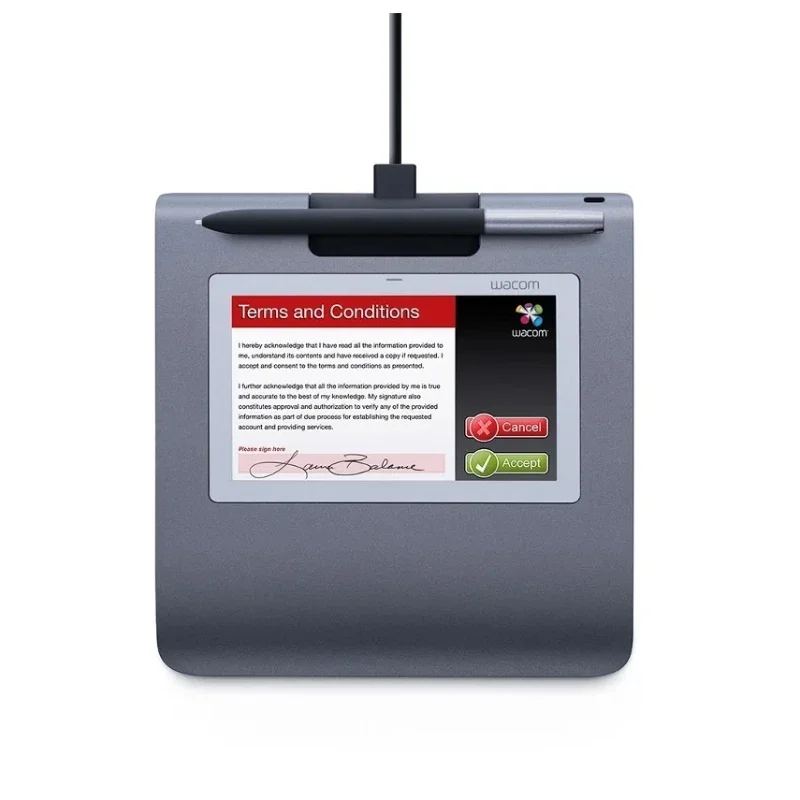 Wacom STU530 STU-530 전자 LCD 서명 태블릿 패드