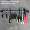 Magnetic Tool Holder Heavy-duty Magnet Tool Bar Strip Rack Space-Saving & Strong Metal Organizer Storage Rack for Knife Wrench 1