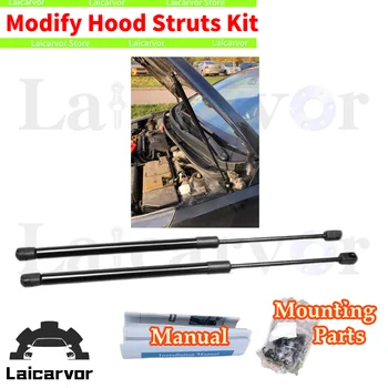 1 Set Gas Struts For Hyundai Accent Solaris Verna RB RC 2011-2019 Front Hood Bonnet Lift Support Damper Shock Absorber Prop Rods 1