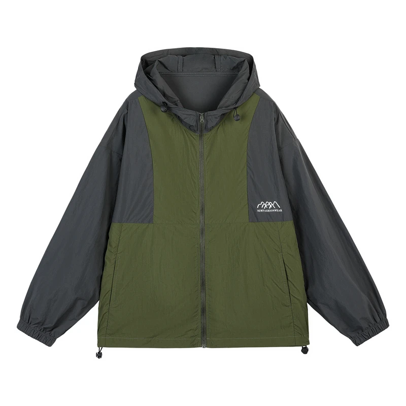 

Summer Ultrathin Hooded Jacket Men Sun Protection Clothes Fishing Hunting Quick Dry Skin Running Camping Breathable Loose Coat