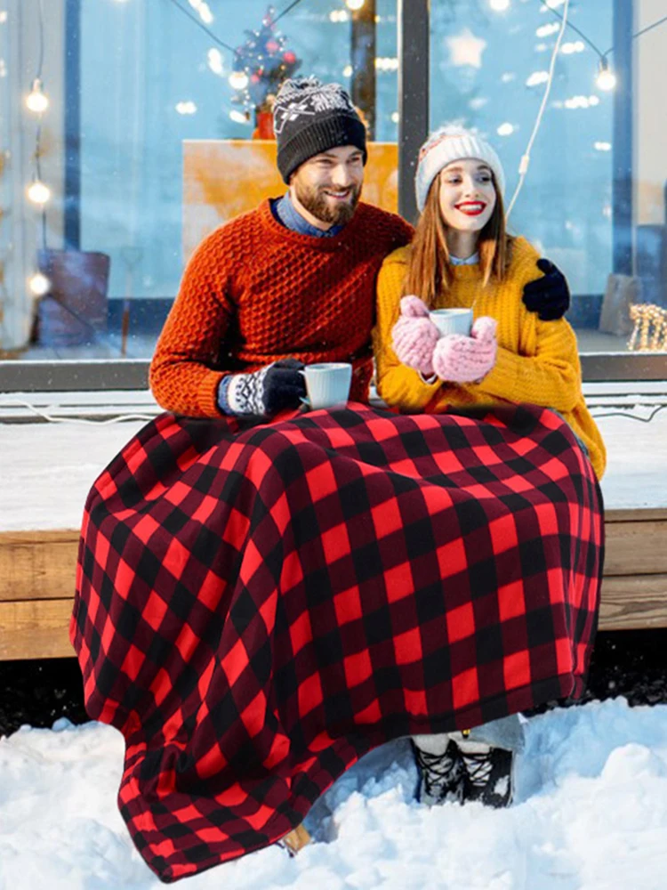 Electric Heated Car Blanket 12V Soft Heating Mat