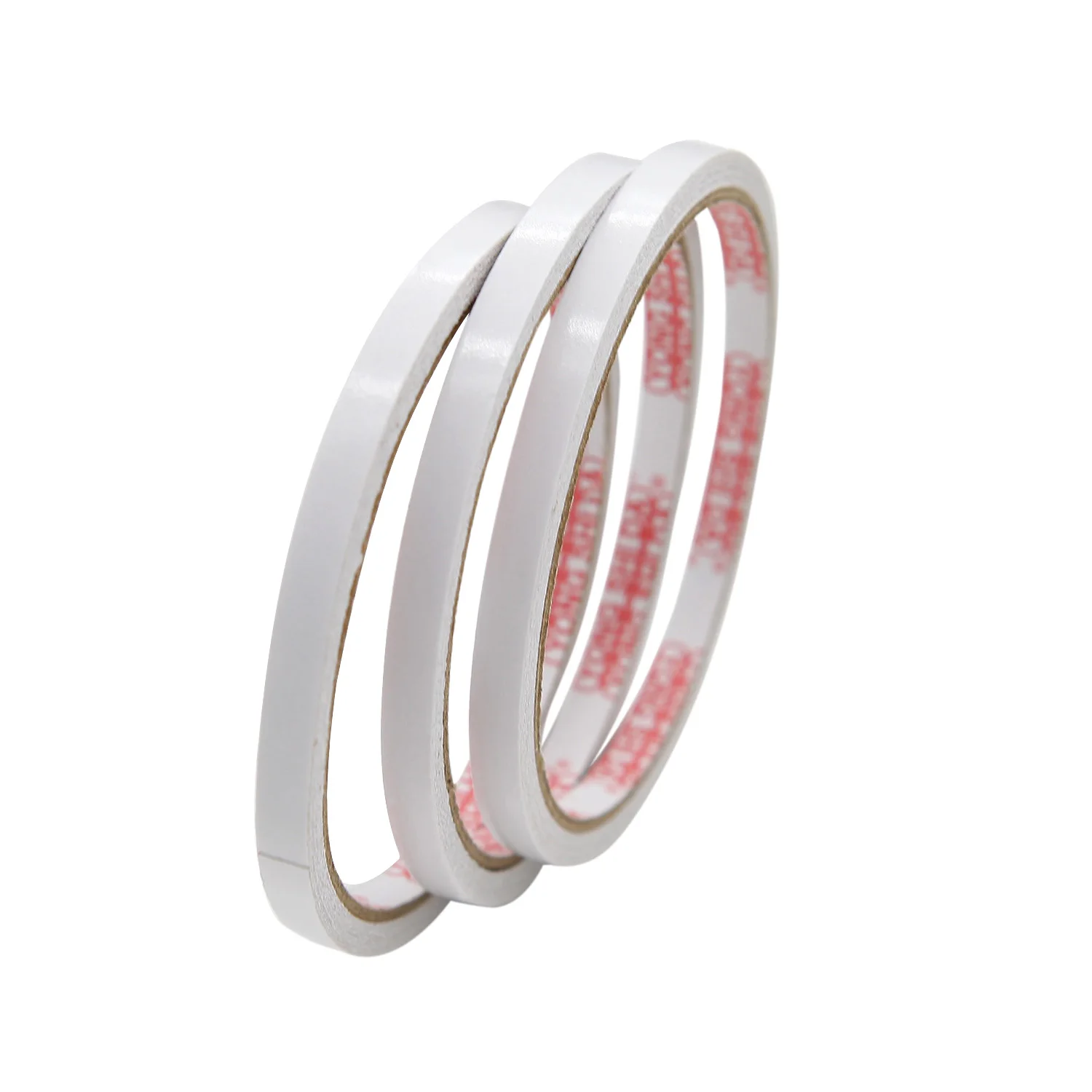 10Rolls Strong Adhesive Ultra-thin High Quality Tape 8m Length 0.8cm Width Double-sided Tape Office School Supplies Stationary