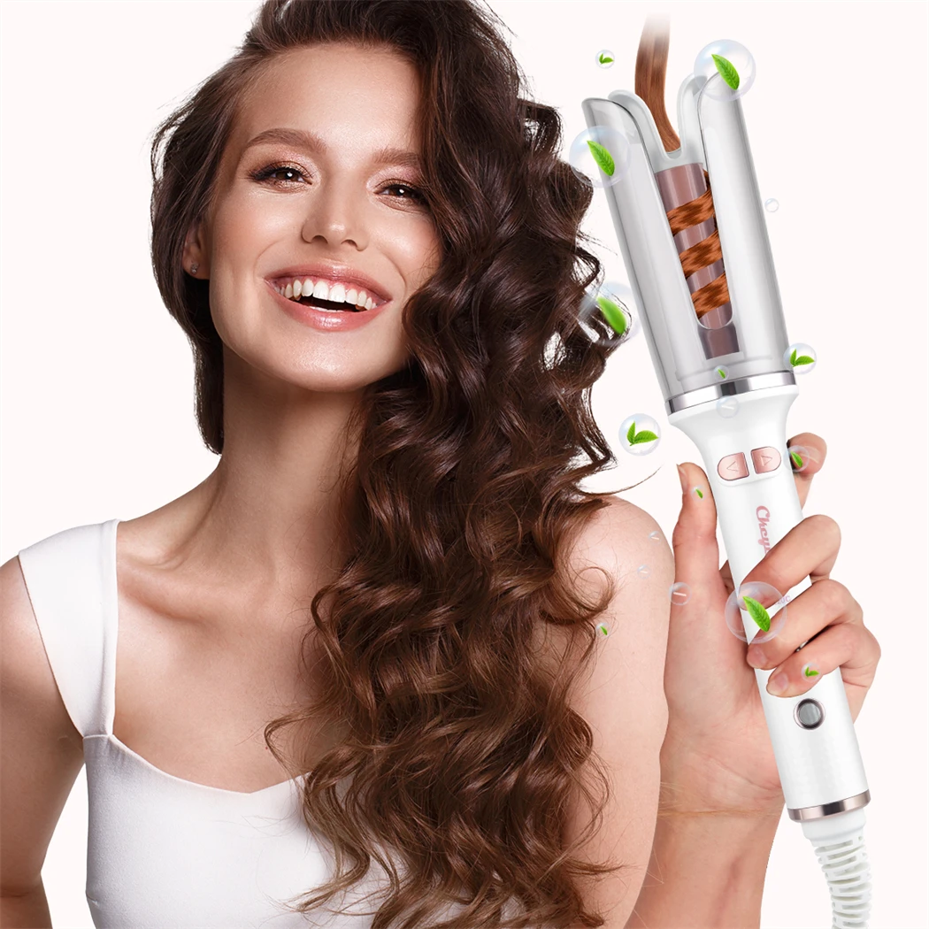 CkeyiN 25mm Automatic Hair Curler Unbound Auto Curling Roller 30s Fast