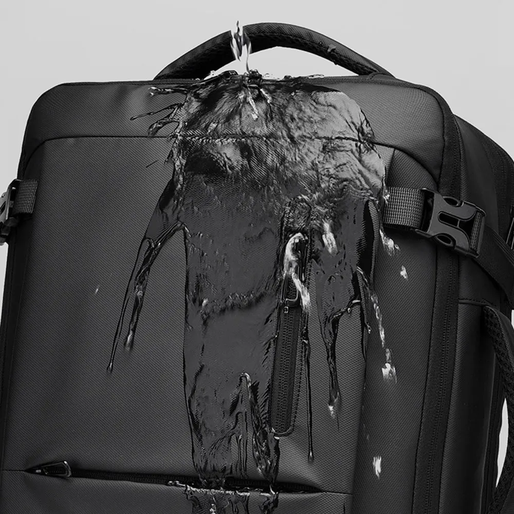 New Men's Backpack High Quality Large Capacity Business Trip Backpacks for Man Multi-Functional Expandable Laptop Bag - 5