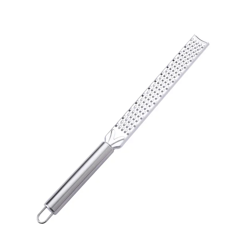 Stainless Steel Grater Cheese Long Planer Baking Handheld Cheese Grater Chocolate Lemon Peel Scraper Grinding Tool