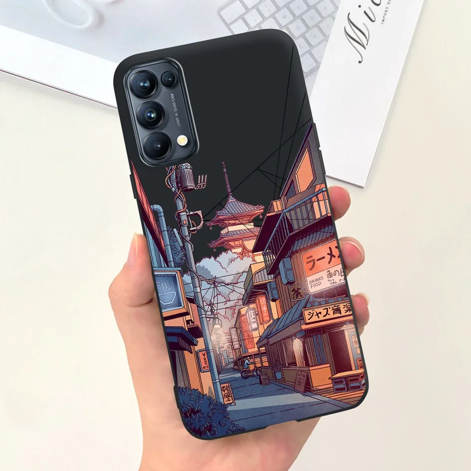 Fashion Painted Soft Silicone Shockproof Phone Case Cover