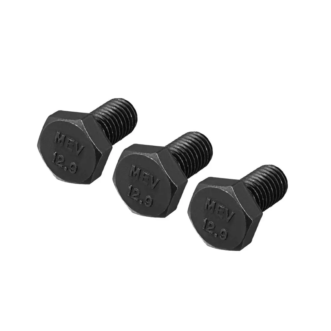 

Kidisoii M10x35mm Hex Head Left Hand Screw Bolts Fastener Carbon Steel Black 2pcs