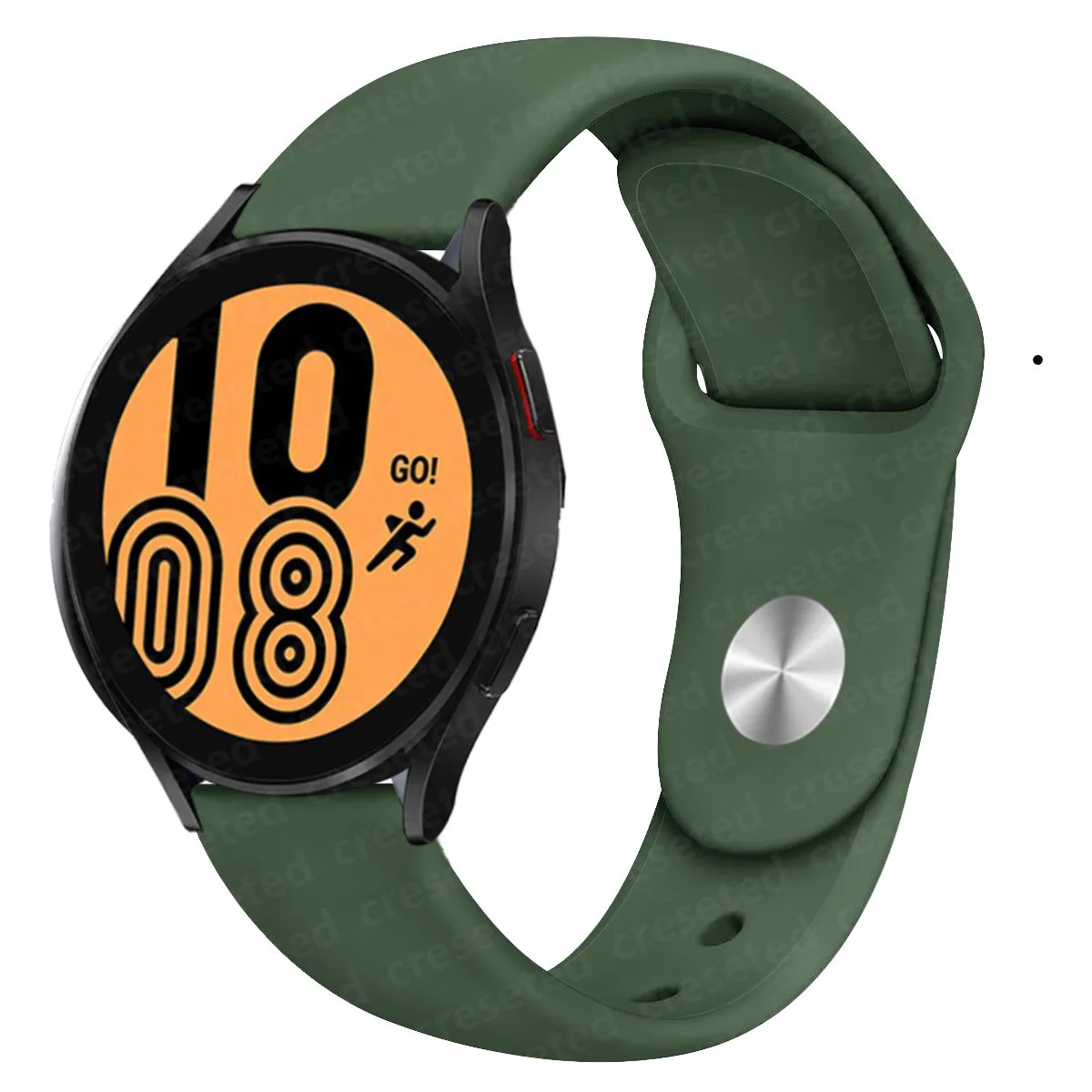 Premium Silicone Watch Band - 20mm/22mm Adjustable Bracelet