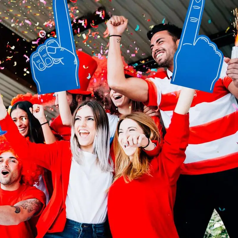 Large Foams Fingers Cheerleading Props Hand Sports Event Cheering Palm Party Props Comfortable Sports Foam Fan Finger 3