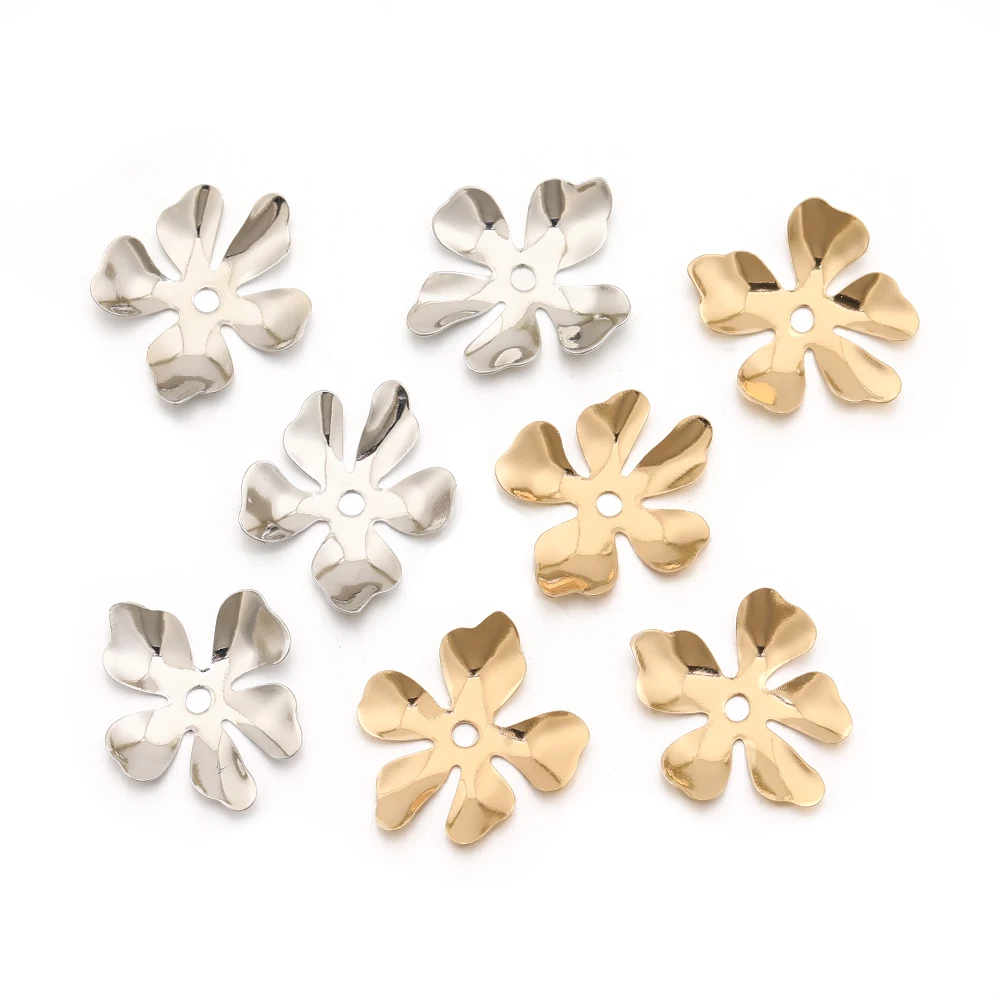 Cordial Design 200Pcs 19*22MM Jewelry Findings & Components/Flower Shape/Copper Metal/Hand Made/DIY Brass Jewelry Accessories - cordial