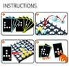 Bounce Ball Game Jumping Ball Board Table Game Interaction Family Party Desktop Bouncing Funny Toy Kit for Children Adults 4