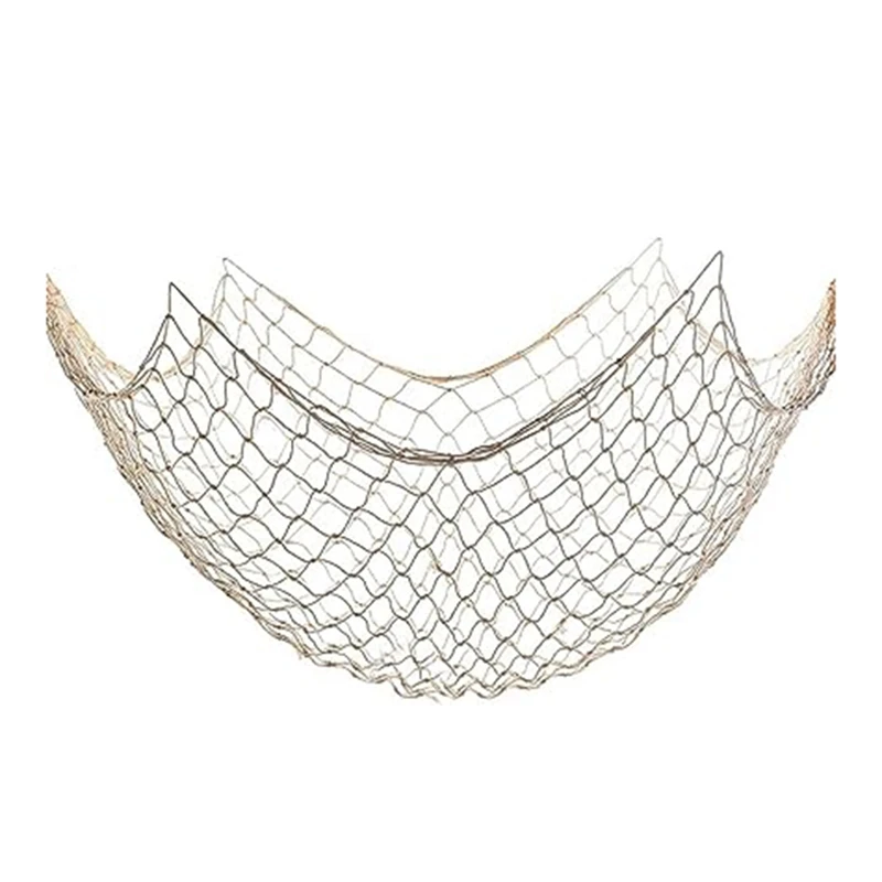 

Mediterranean Fishnet Photo Wall Rope Wall Hanging Wall Backdrop Photo Wall Decor Party Fishnet Decoration Easy Install