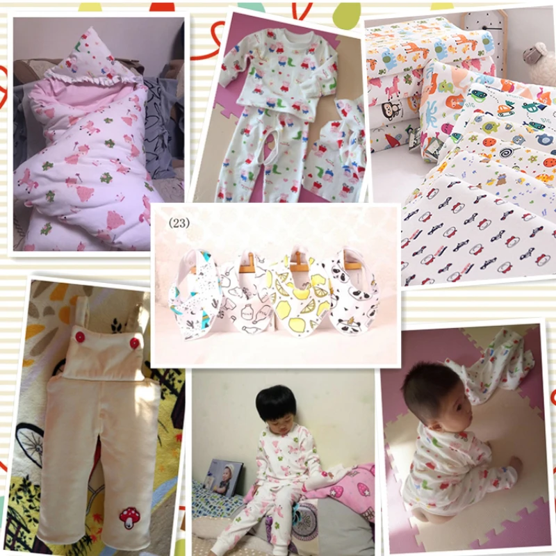 Kids Cartoon Cotton Fabric 6