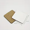 Sublimation Coaster Blanks Products Sublimation Cup Coasters MDF Cork Cup Mat For Heat Transfer Printing Crafts Projects 4