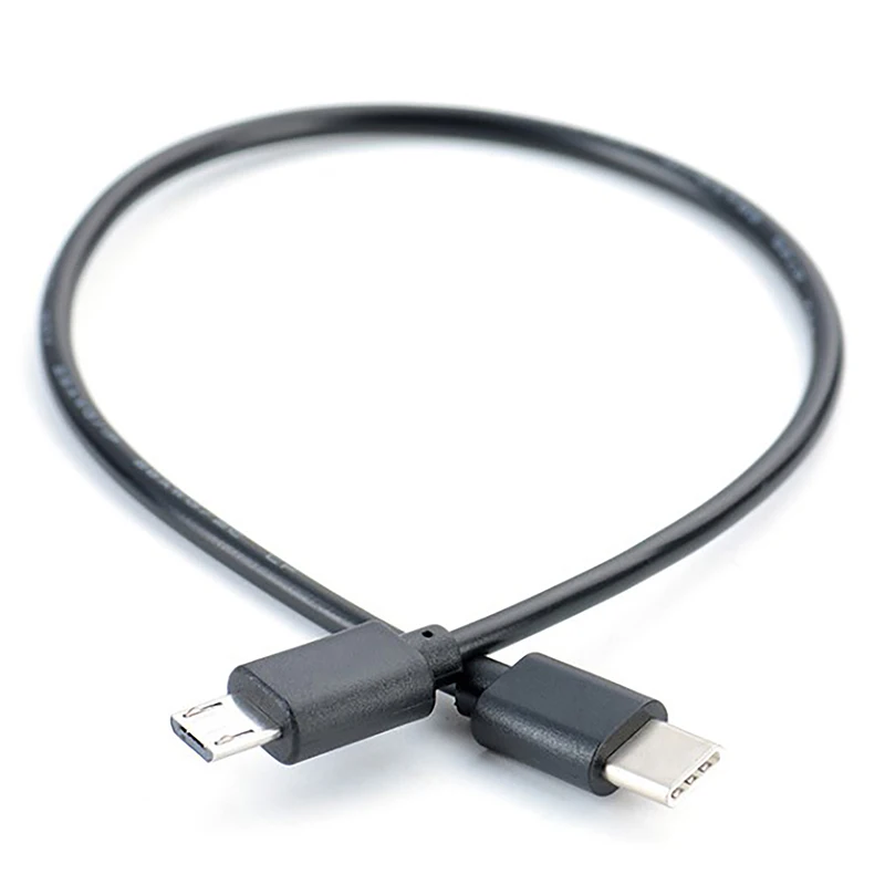 USB-C to Micro USB Fast Charge Data Cable - 1 Piece, Multiple Length Options