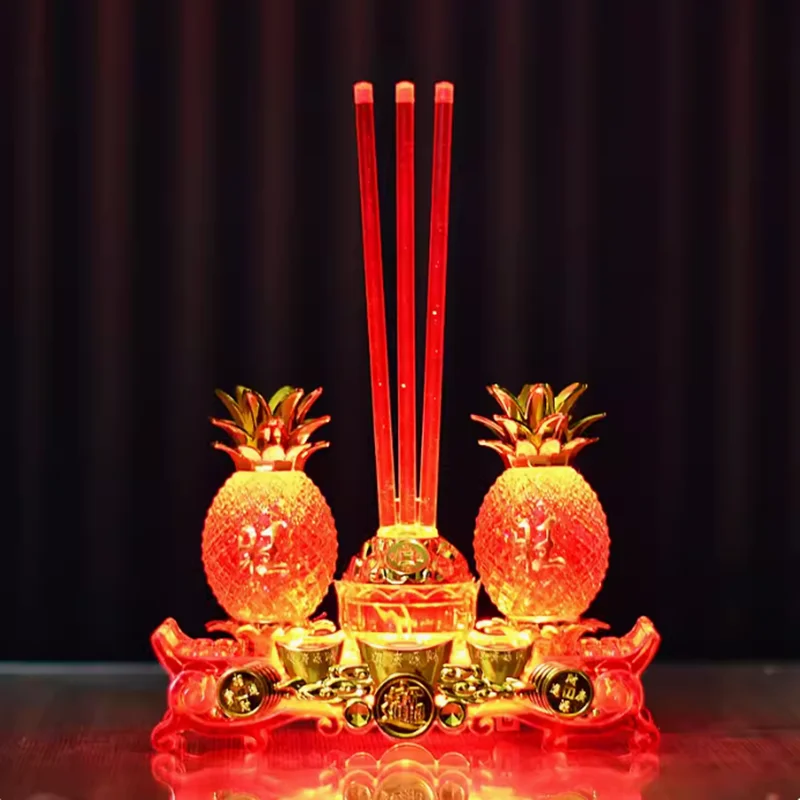 Buddhist Supplies, Simulated Flame Electronic Candles LED Lights, Incense Burners, Home Decorations, Buddhist Decorations