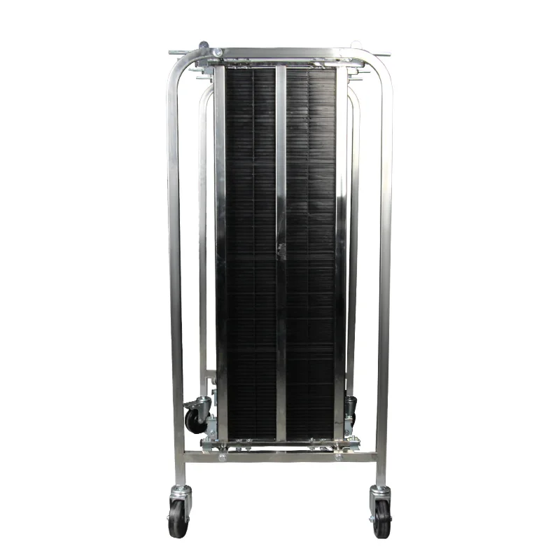 Antistatic Esd Pcb Storage Turnover Cart Adjustable Stainless Steel for PCB Production