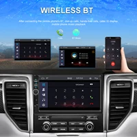 Podofo 7'' Carplay Android Auto Radio pour lecteur multimédia universel MP5 BT FM 2din Autoradio Head Unit SWC Systèmes intelligents de voiture Stéréo multimédia Mirrorlink Écran tactile HD Moniteur Radio MP5 pour voiture 6