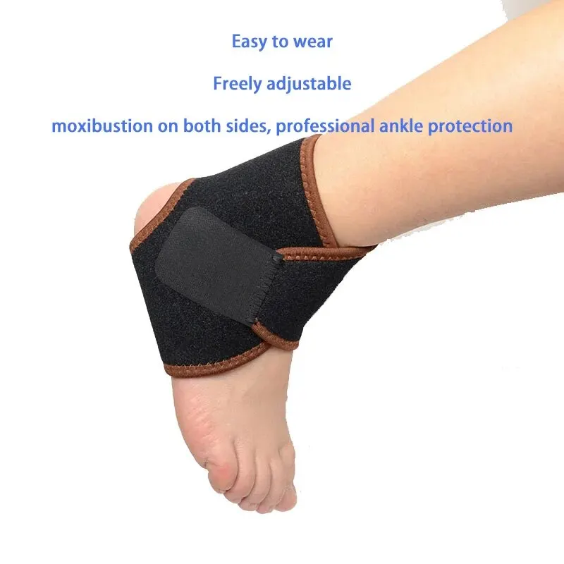 Ankle Support Ankle Brace Self-Heating Ankle Care Belt Support Heel Brace Ankle Support Guard Brace Massage Relaxation