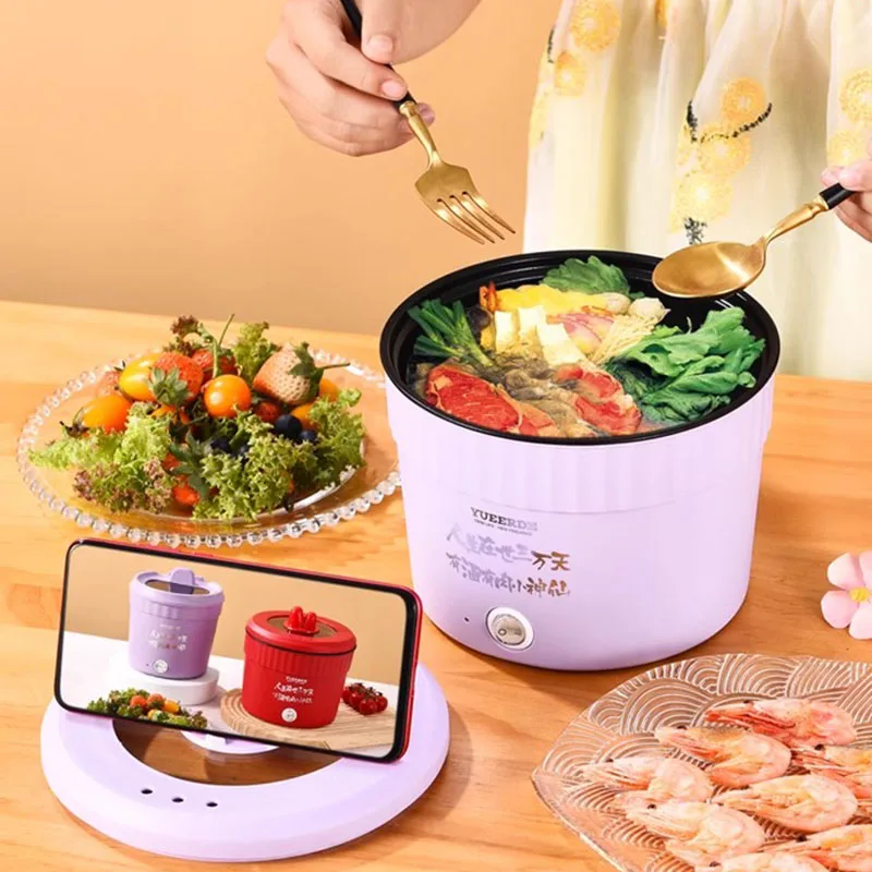 

Dish Bbq Hot Pot Small Double Cooking Instant Noodle Soup Bowl Chinese Hot Pot Food Dishes Mini Kitchen Fondue Chinoise Cookware