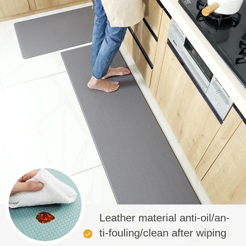 Anti-Fatigue Kitchen Mat Cushioned Comfort Floor Mat 12mm Thick Anti-slip  Waterproof Kitchen Rug PVC Ergonomic Elastic Mat Rugs - AliExpress