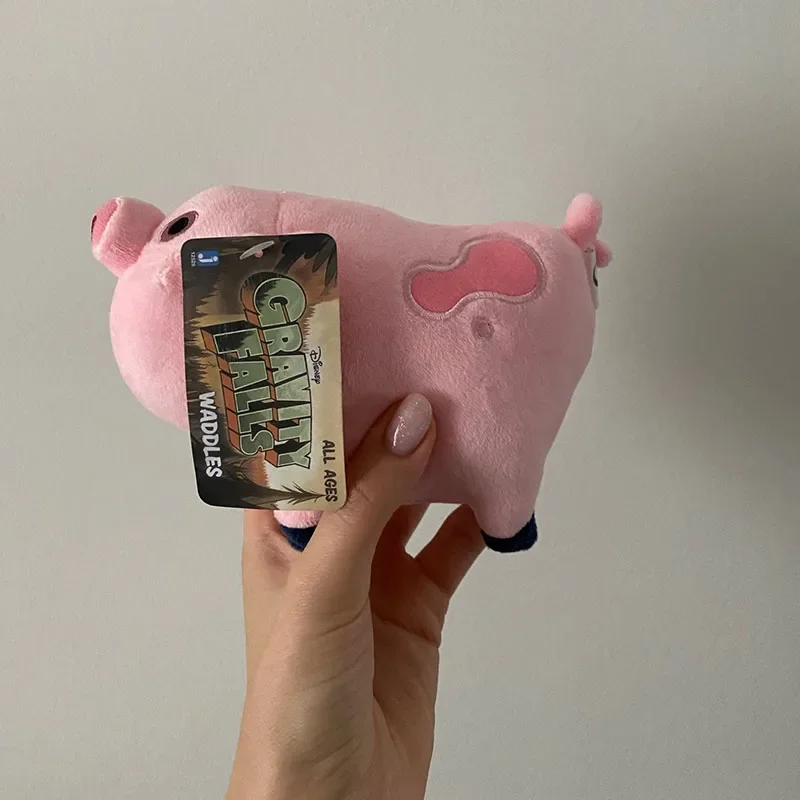18cm Disney Anime Movie Gravity Falls Figures Waddles Pig Cartoon Stuffed Animals Plush Doll Toy for Kid Girl New Year Xmas Gift