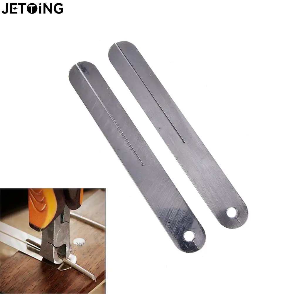 

2pcs Fret Puller FretBoard Fingerboard Fret Repair Tool Protector Steel Plate For Electric Guitar And Bass