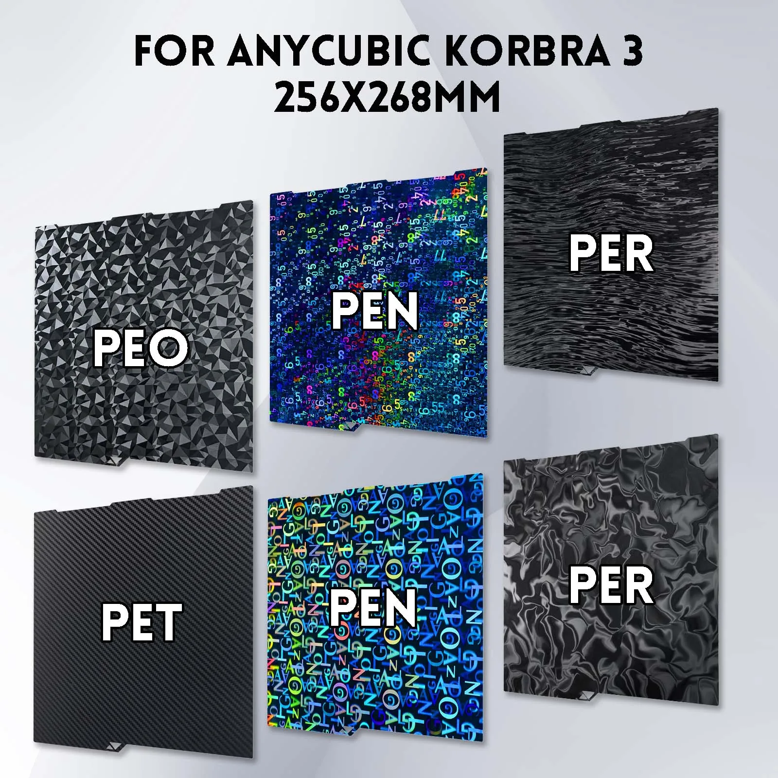 Für Anycubic Kobra 2 PEO PET-Bauplatte 230 x 230 m... - Viceal
