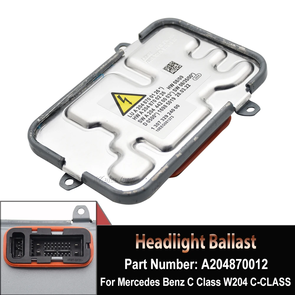 

New Xenon Control Module Headlight Ballast For Mercedes Benz C Class W204 C-CLASS C200 C250 C300 C350 C63 Car Accessories