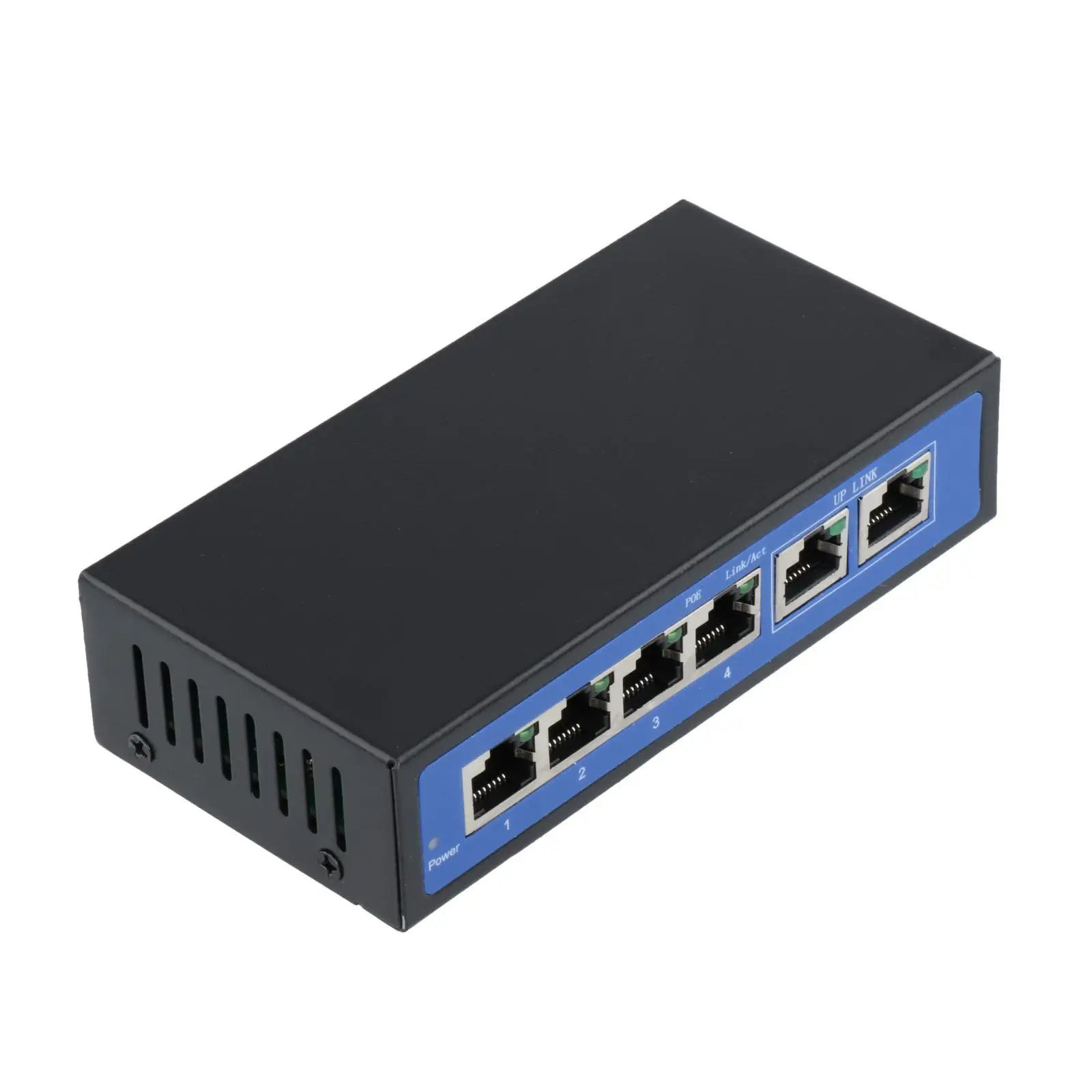 Switch de Rede Poe Power Over Ethernet Switch Projetado para Uso 6-port 4-port 0mbps - Imagem 5