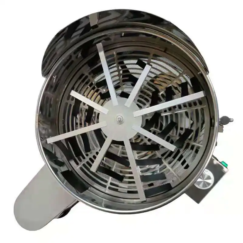 Hydroponic 18 inch Automatic Bud Leaf Trimmer Electric Stainless Steel Grass Cutter Trimming Machine