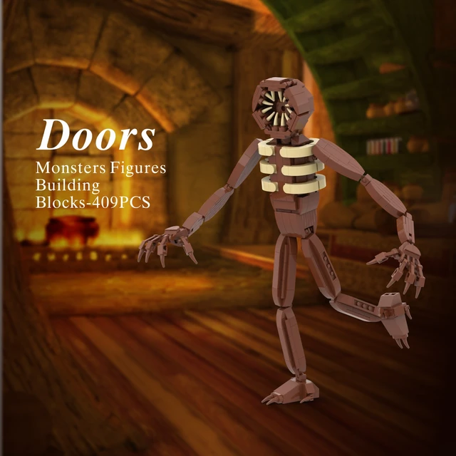 Horror Game Doors Demo Villains Figures Screech Tentacle Man