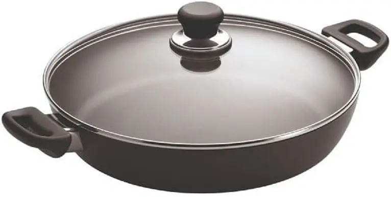 

12.5 Inch Covered Chef Pan Plate for cooking Accesorios freidora Molde para hornear Silicone for air fryer in Round cake pan for