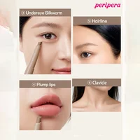 K-Beauty Contour Stick, bâton de contour, avec brosse douce, couverture mate naturelle, lisse, amincissant, gradaction, bâton bronzant 5