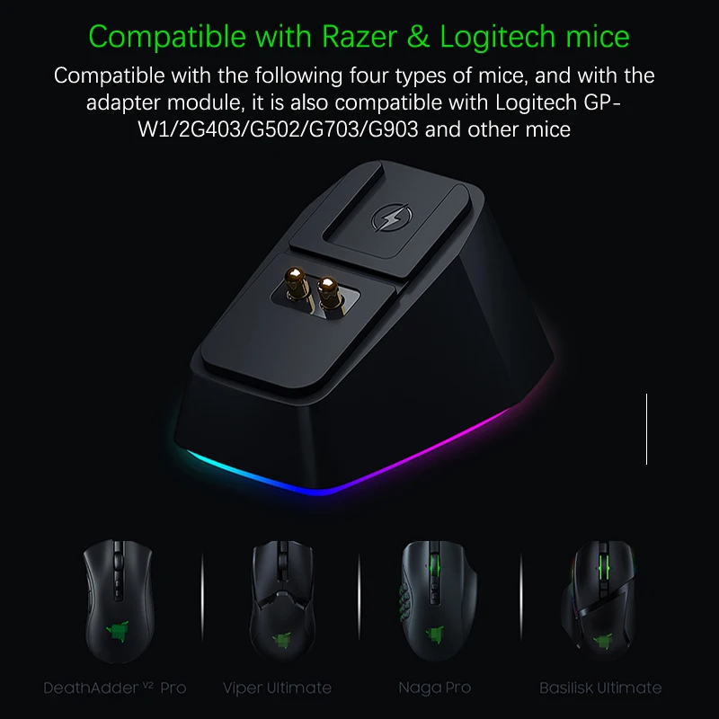 logitech module de chargement sans fil pour compatible avec les modèles pièce