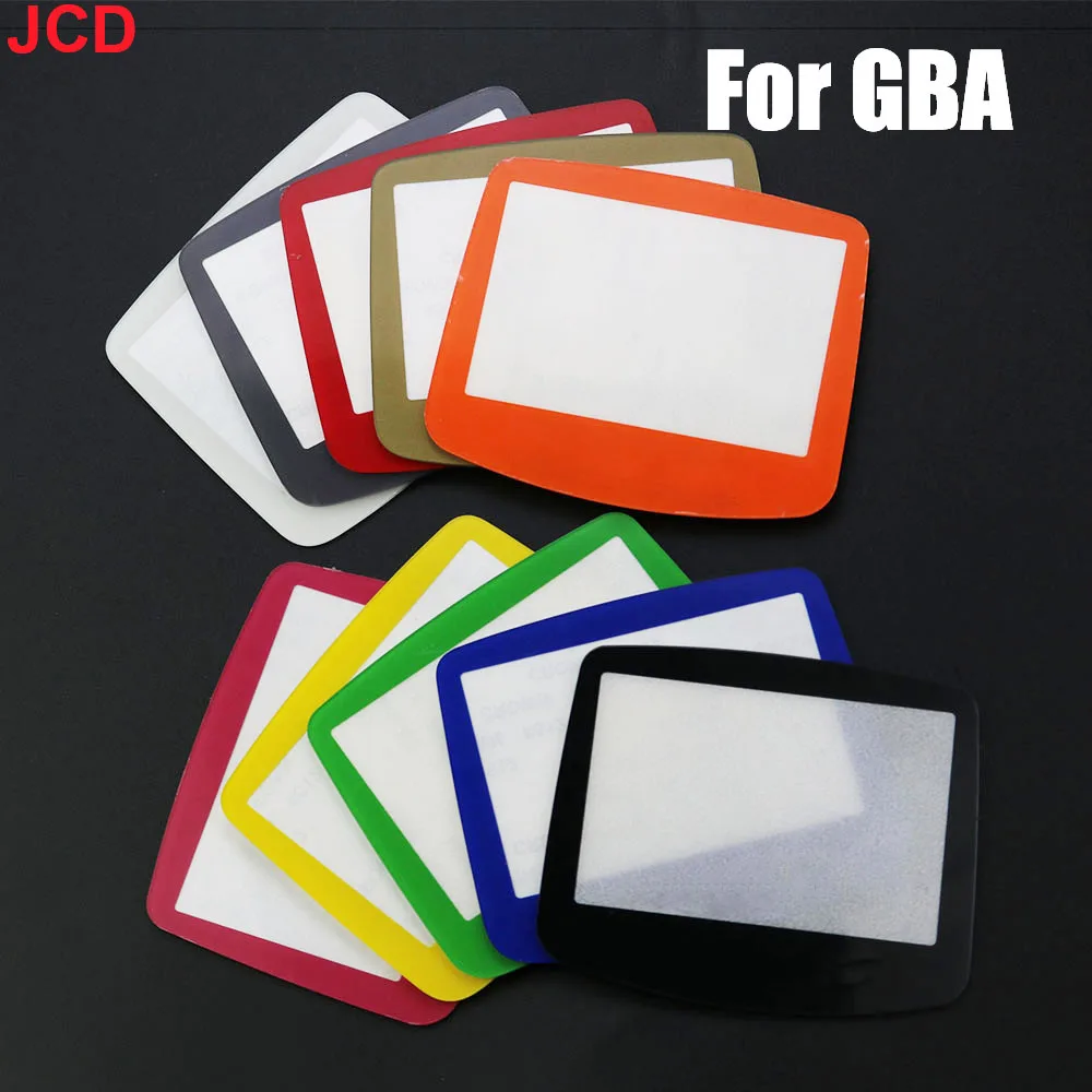 

JCD 1pcs Replacement For GBA Colorful Plastic Screen Mirror Display Panel Protector Lens Plastic Mirror For Gameboy Advance Con