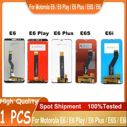 Premium LCD Display & Touch Screen Digitizer Assembly Replacement for Motorola Moto E6 Series (E6i Black Frame)