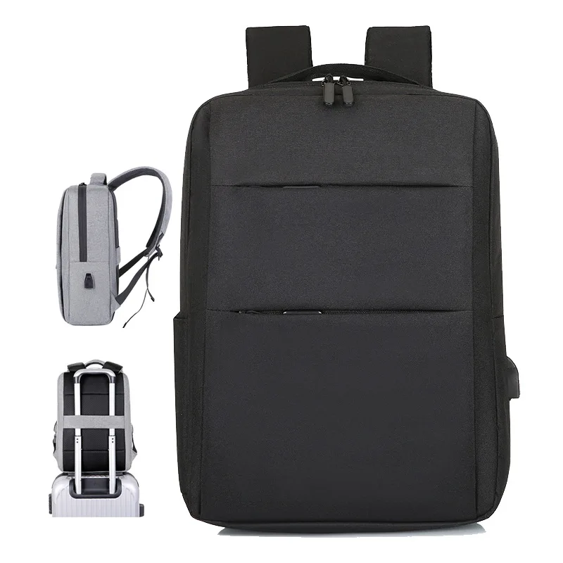 Business Men's 16-Inch Laptop Backpack Customizable Logo High-End Feel Double-Shoulder Computer Bag Nylon Material Breathable image 19