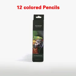 Vibrant Soft Core Colored Pencils for Artists and Beginners (12 Colored)