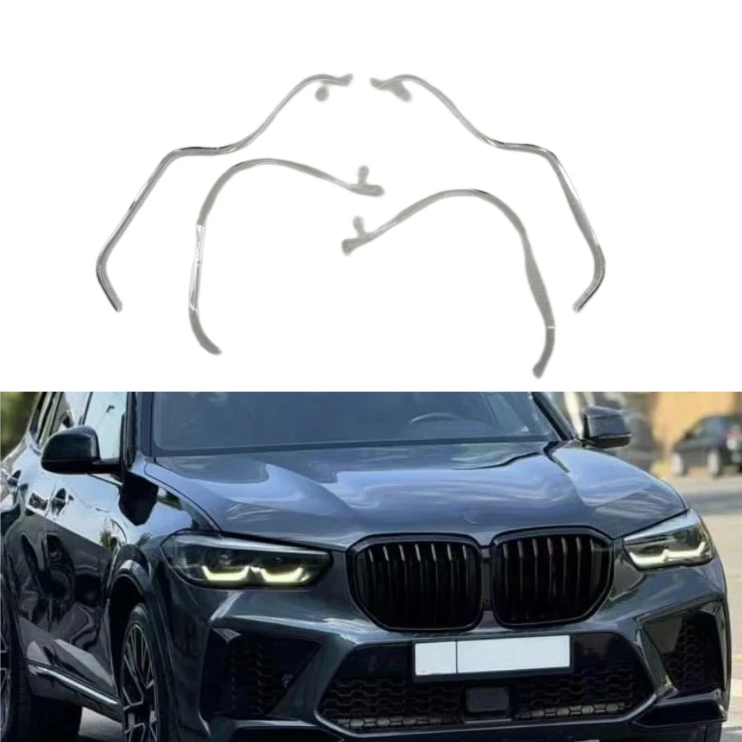 NEW LED Headlight DRL Tube Acrylic tube Light Line LED Fiber Non-laser For BMW X5 G05 X6 G06 2019 2020 2021 2022 detail image 1